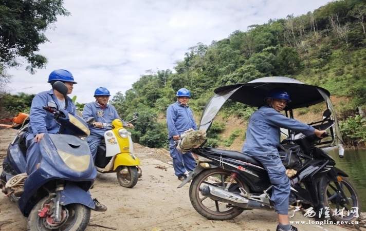 隆林供电局：深山苗乡绘就光明答卷！“双高”线路实现195天零跳闸