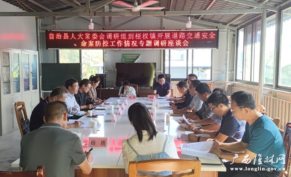 图为调研座谈会现场 