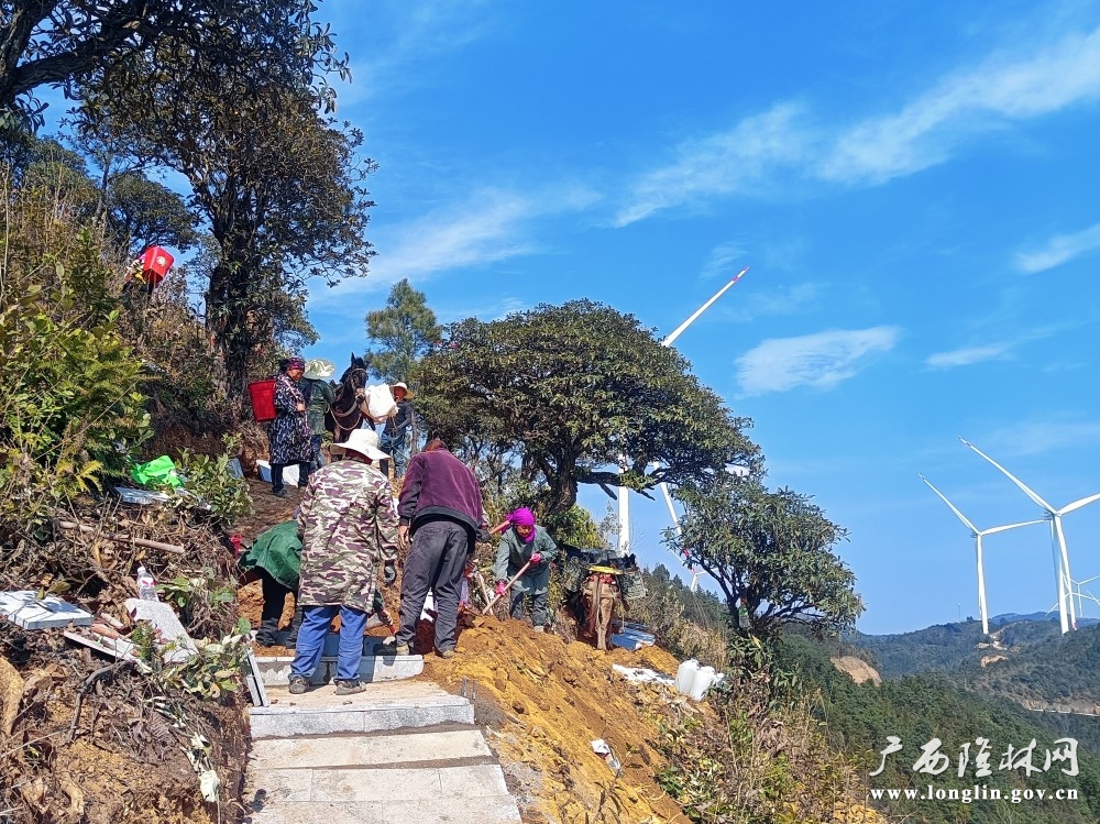 动员全镇护林员参与景区建设